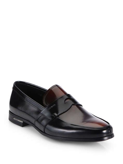 prada mens espadrilles|prada penny loafers men's.